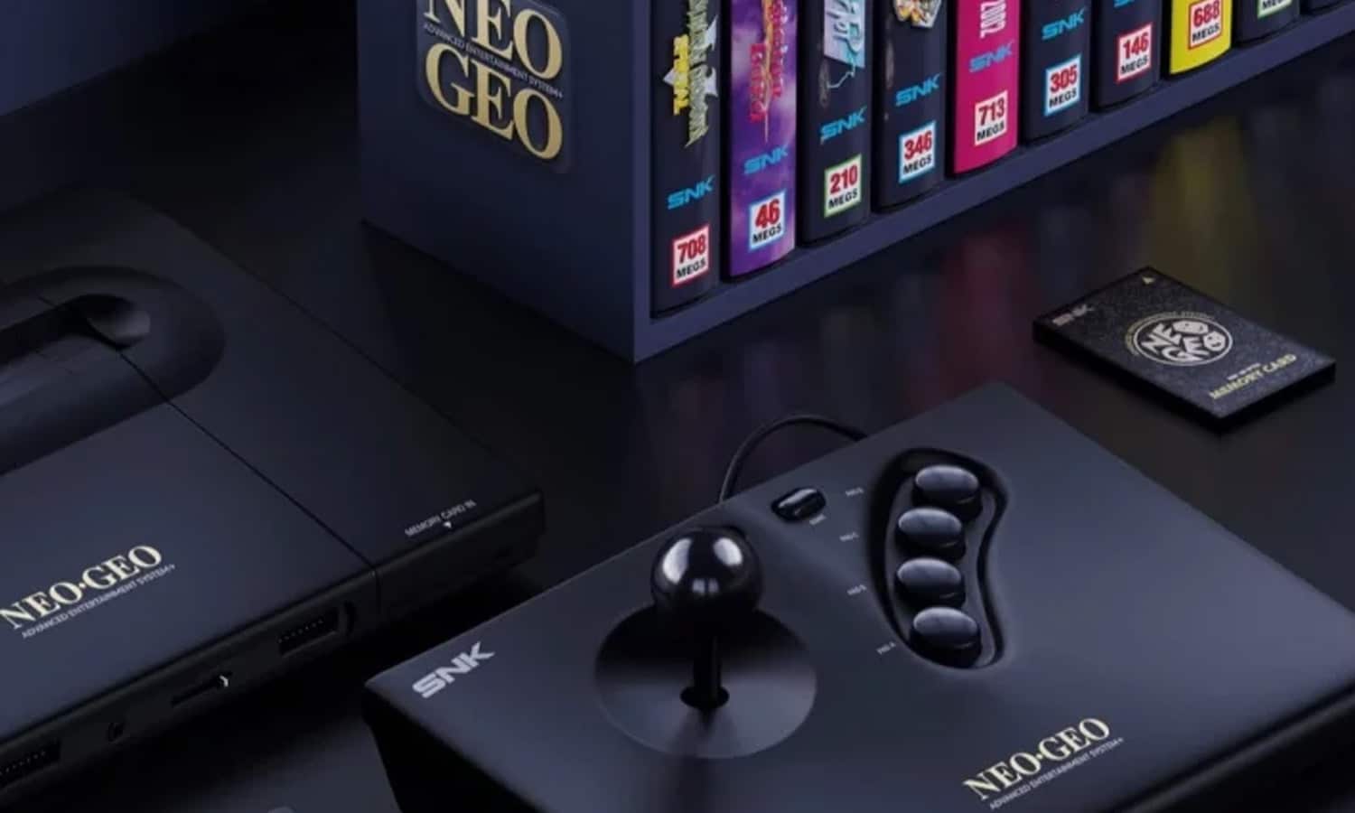 FAQ NEOGEO AES+ news screen