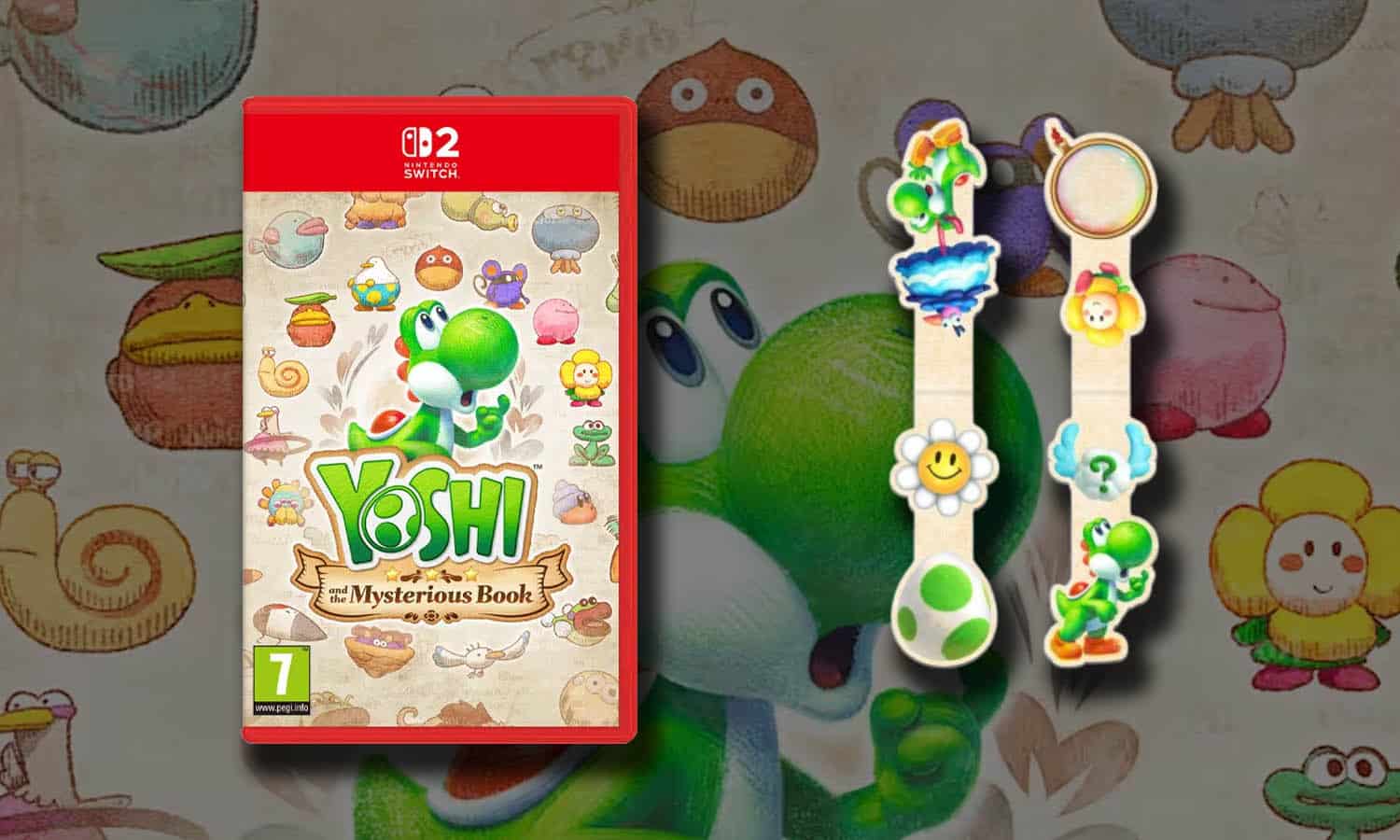 SLIDER meilleur prix pour Yoshi and the Mysterious Book Switch 2 les offres Day One