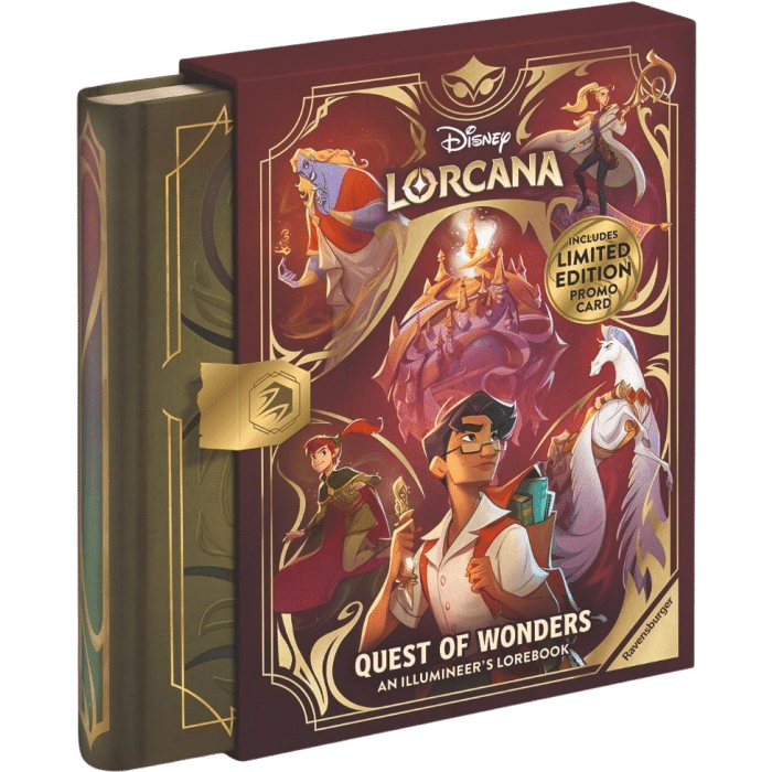 lorcana quest of wonders lorebook collector visuel produit_20260521161621