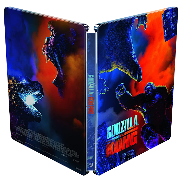 Godzilla vs Kong Blu Ray 4K Steelbook