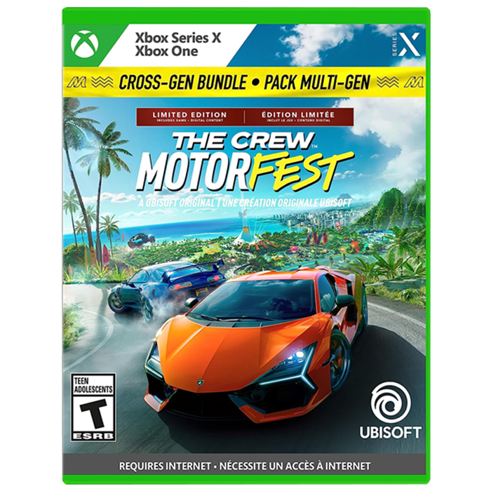 the crew motorfest édition limitée visuel produit xbox cross gen