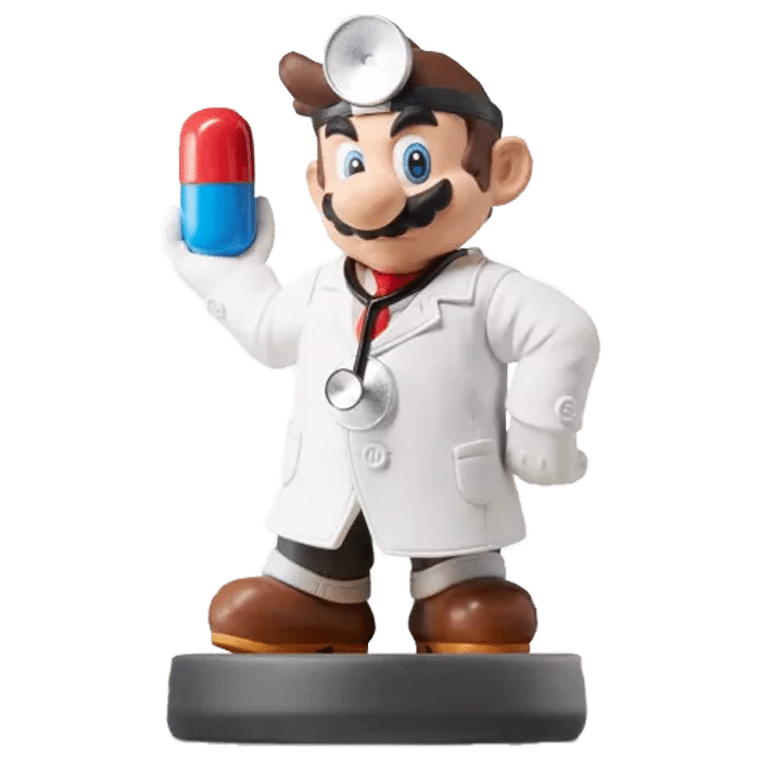 dr mario amiibo visuel produit