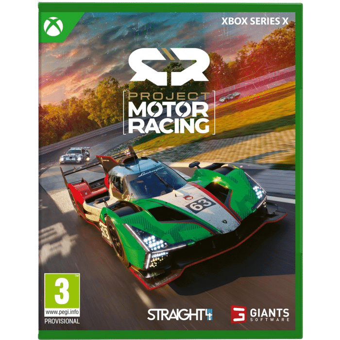 project motor racing sur xbox series visuel produit