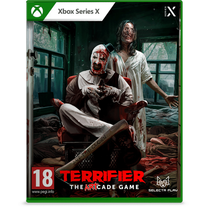 terrifier the artcade game sur xbox series visuel produit