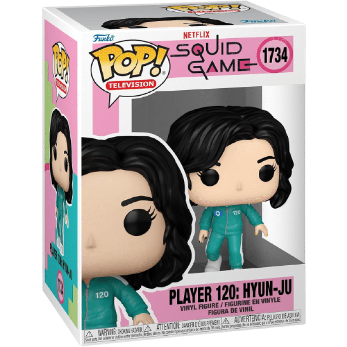 funko pop squid game saison 3 player 120 hyun ju visuel produit