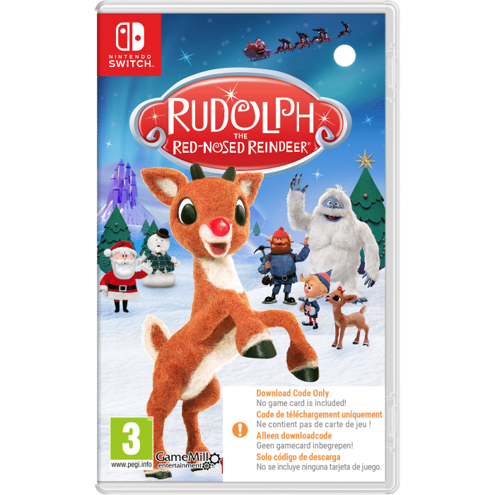 rudolph the red nosed reindeer sur switch visuel produit