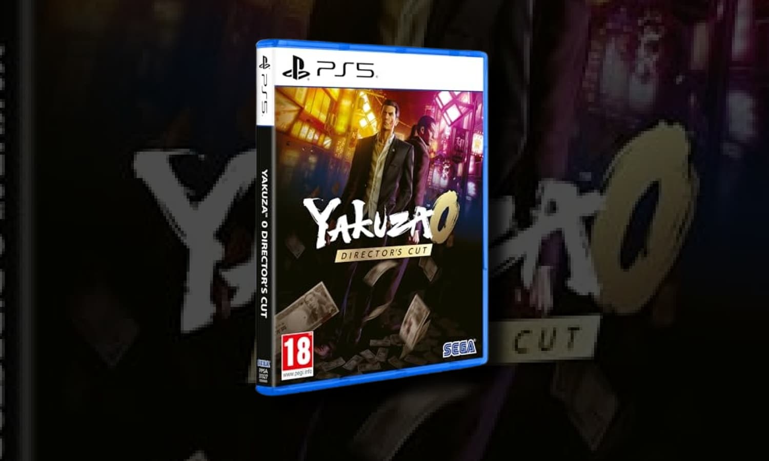 yakuza 0 directors cut sur ps5 visuel slider