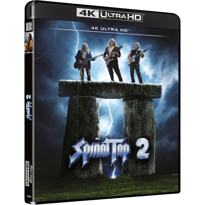 spinal tap 2 blu ray 4k visuel produit