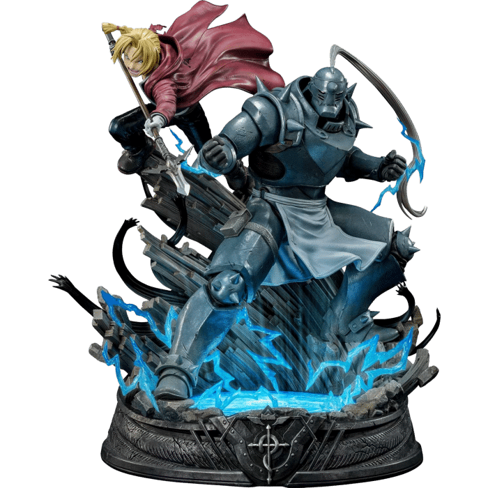 statue fullmetal alchemist edward alphonse deluxe visuel produit