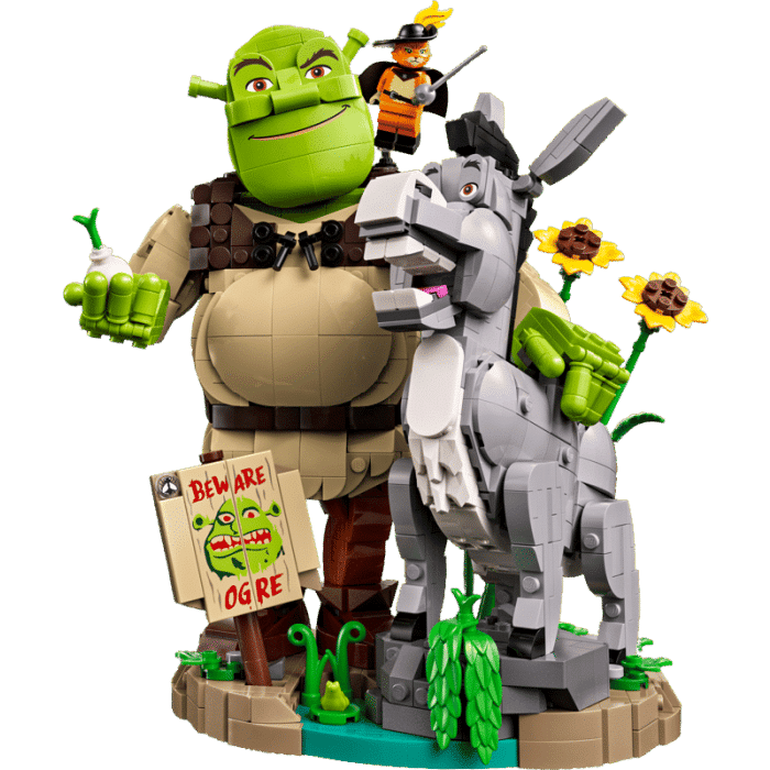 lego 72423 shrek lane et le chat potte visuel produit
