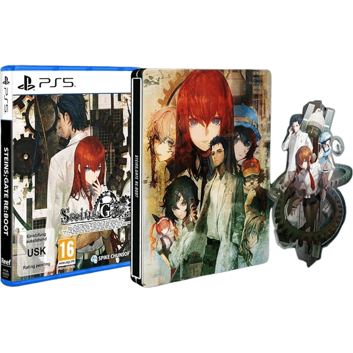 steins;gate reboot steelbook ps5 v2 produit