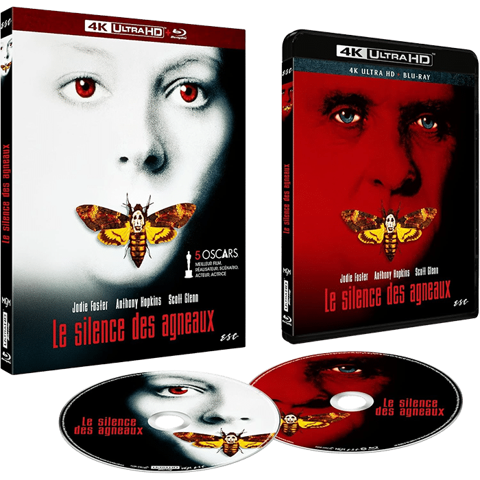Le Silence des agneaux Blu Ray 4K Edition limitée avec Blu Ray definitif produit