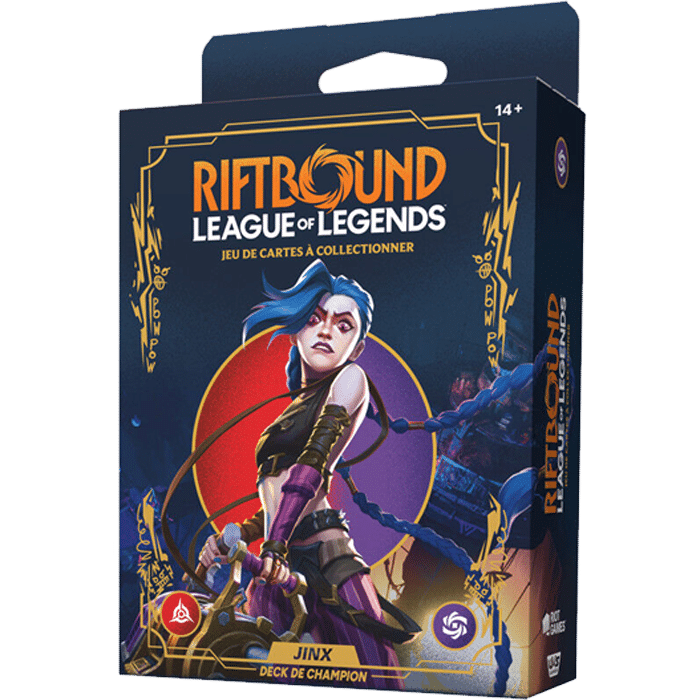 Decks de Champion Riftbound Origins Jinx VF produit