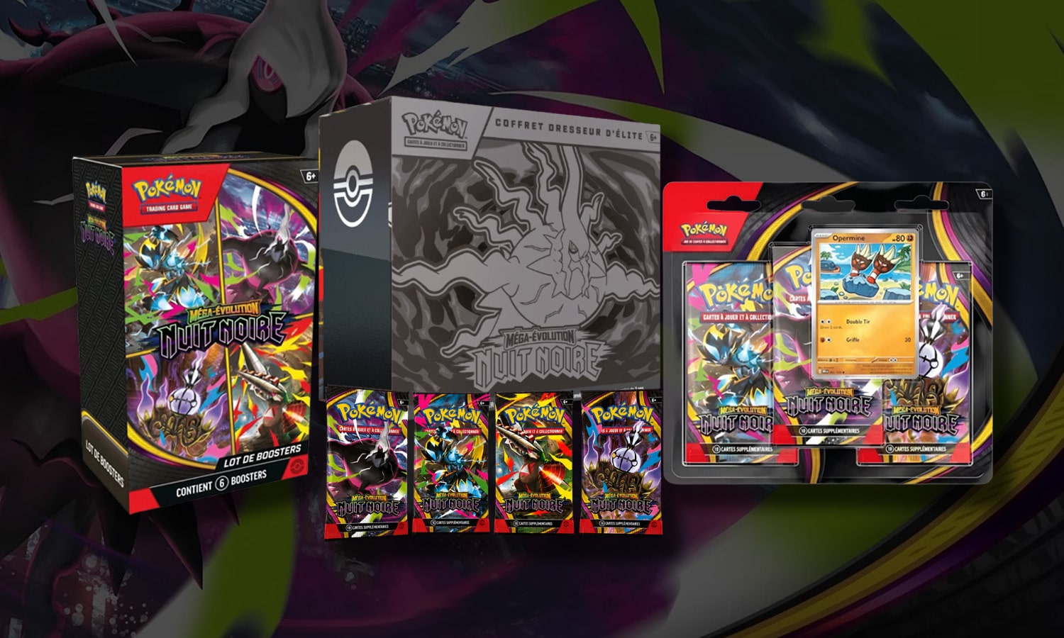 Pokémon ME05 Nuit Noire slider news