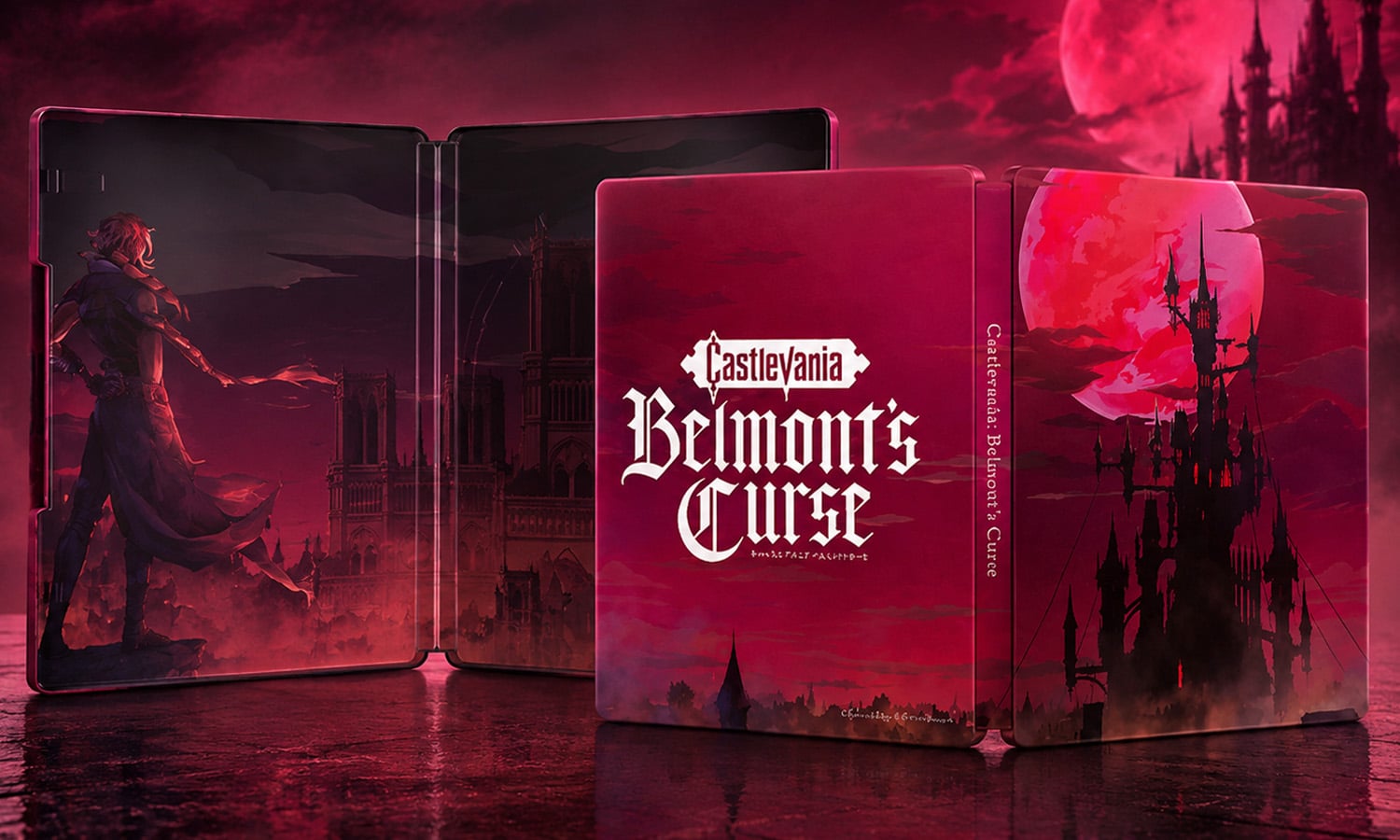 castlevania belmont's curse steelbook en approche news