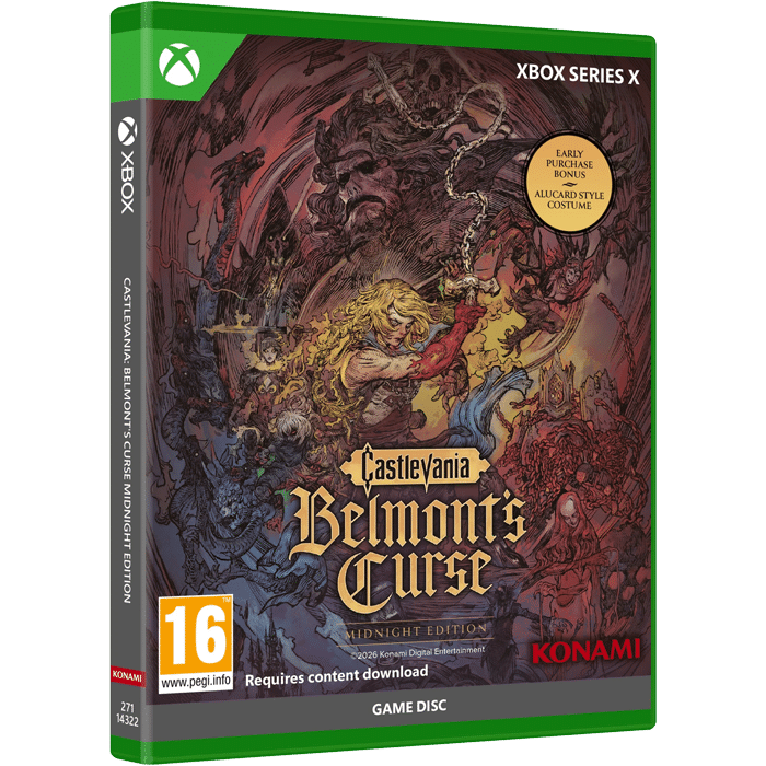 Castlevania Belmont’s Curse Midnight Edition Xbox Series X produit