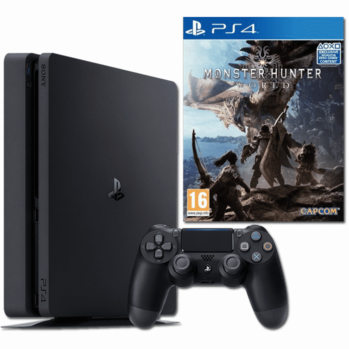ps4 slim monster hunter world