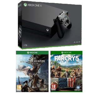 xbox one X far cry monster hunter