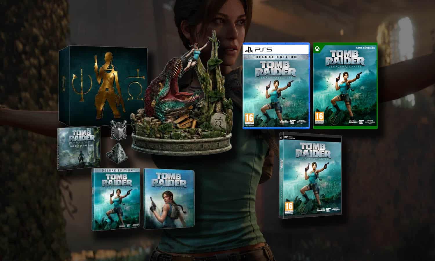 SLIDER Tomb Raider Legacy of Atlantis le récap des éditions physiques