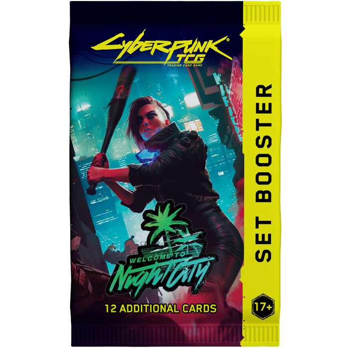 Booster JCC Cyberpunk Welcome to Night City FR TCG definitif produit
