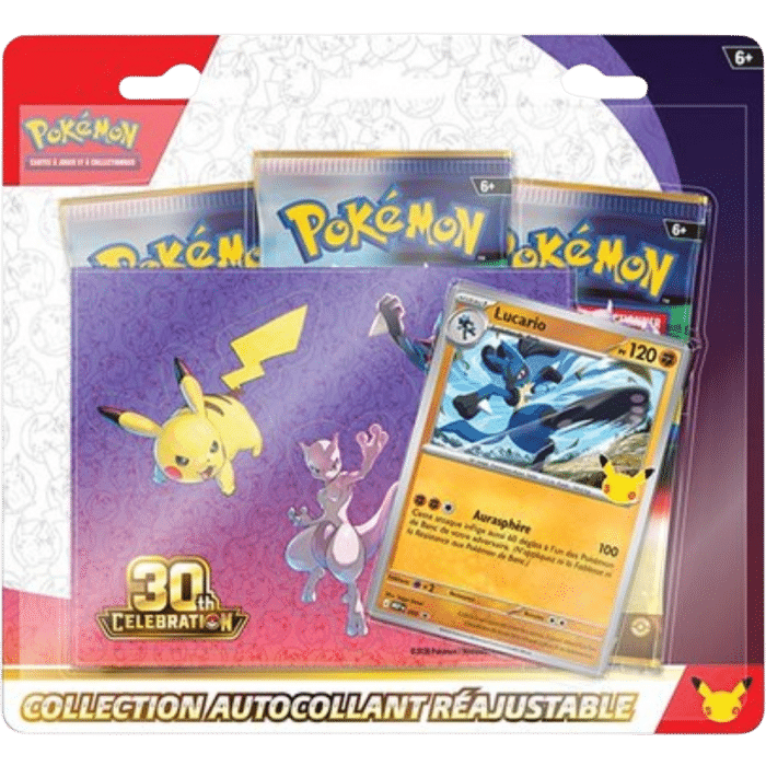 pokemon collection autocollant 30 ans celebration lucario visuel produit_20260630161551