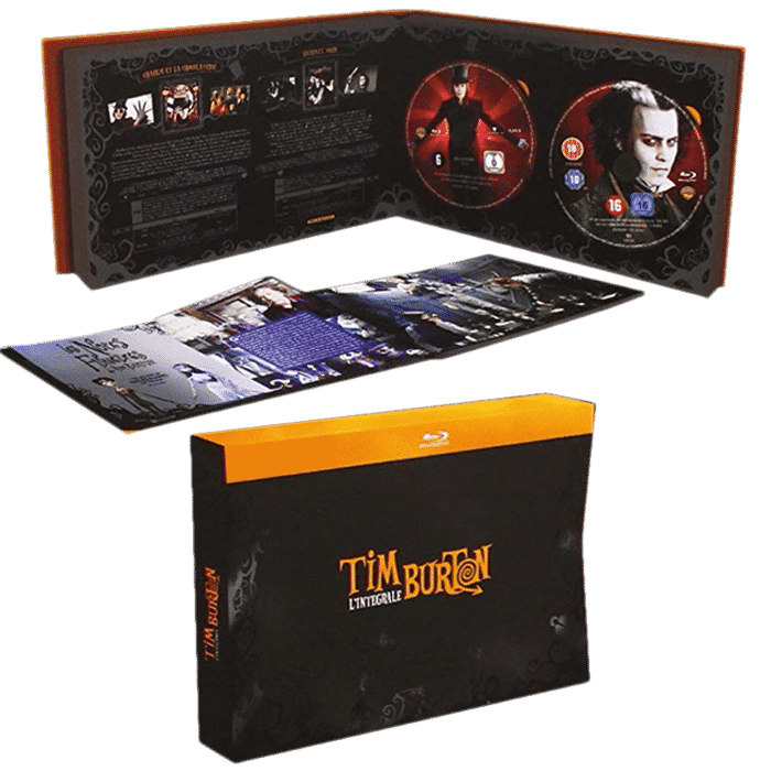 tim burton intégrale blu ray 17 films