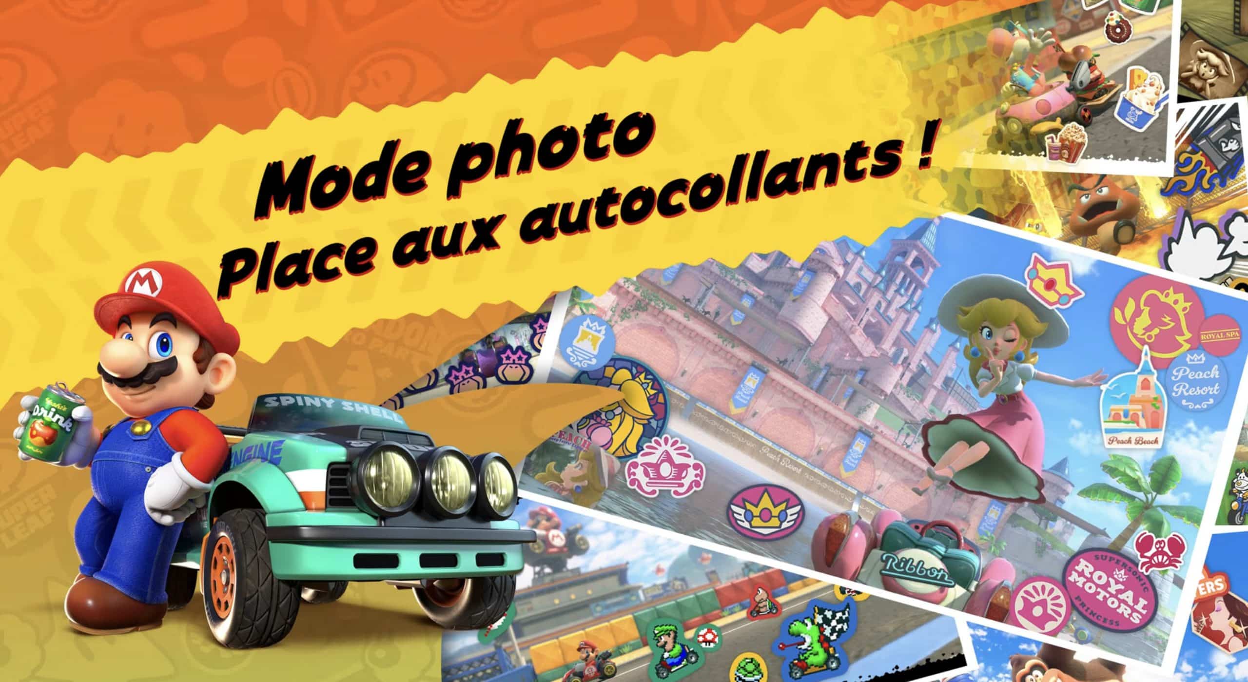 MAJ Mario Kart World 1.7.0 du contenu et du fond screen 4