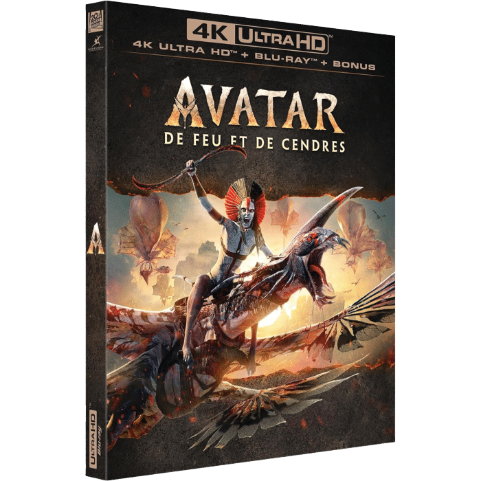 Avatar de Feu et de Cendres Blu Ray 4K definitif produit