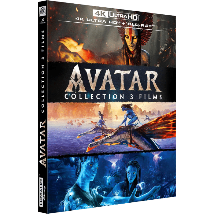 Avatar Collection 3 films Blu Ray 4K definitif produit