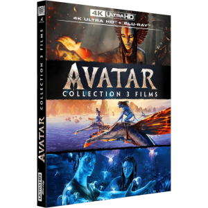 Avatar Collection 3 films Blu Ray 4K definitif produit