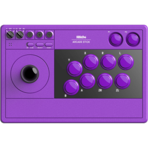 8bitdo arcade stick purple edition sur switch visuel produit_20260704105821