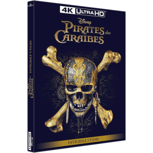 Pirates des Caraïbes Coffret 5 films 4K definitif produit