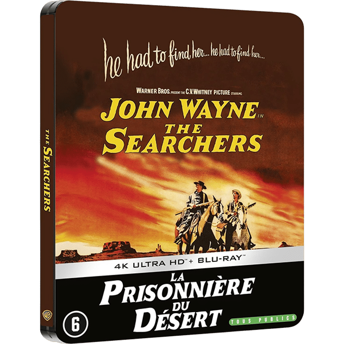 La prisonnière du désert Blu Ray 4K Steelbook definitif produit