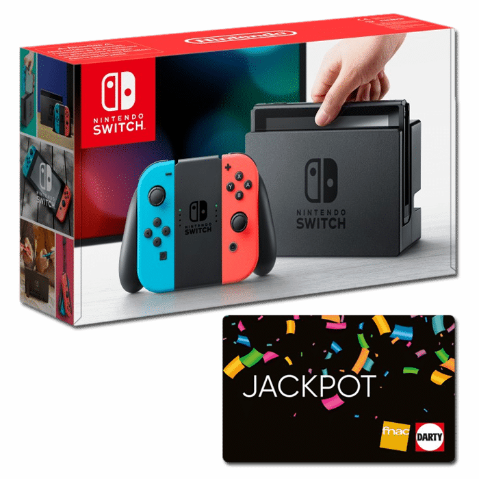 nintendo switch carte cadeau fnac