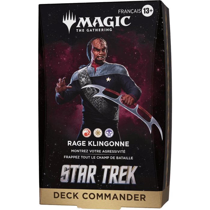 deck commander magic the gathering star trek rage klingonne visuel produit_20260715183421