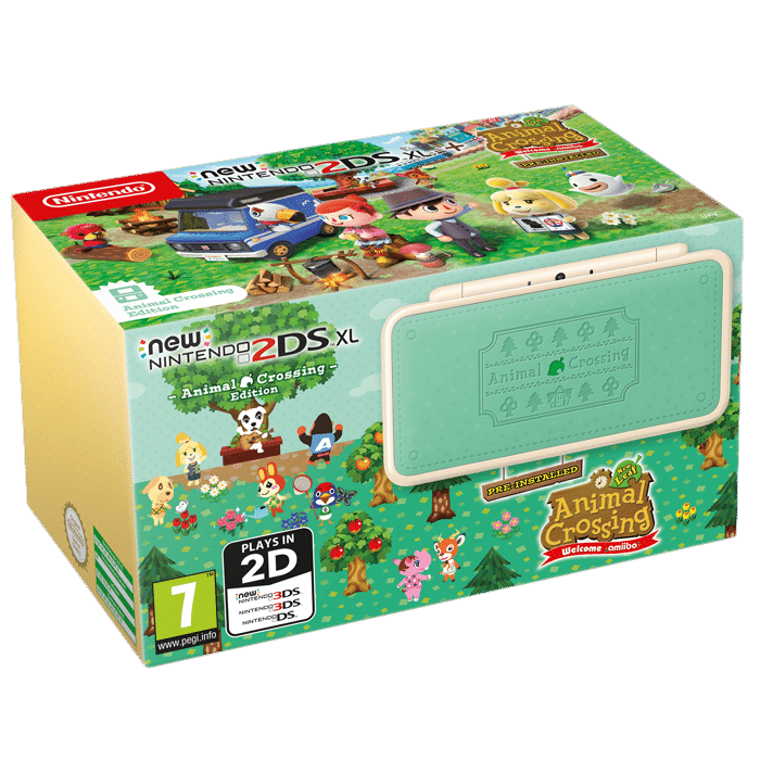 nintendo 2DS xl animal crossing