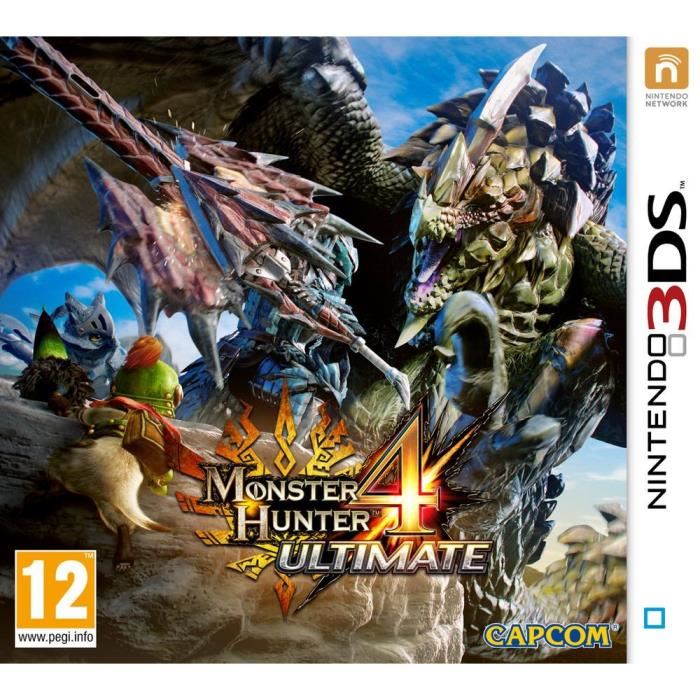 monster hunter 4 ultimate 3ds