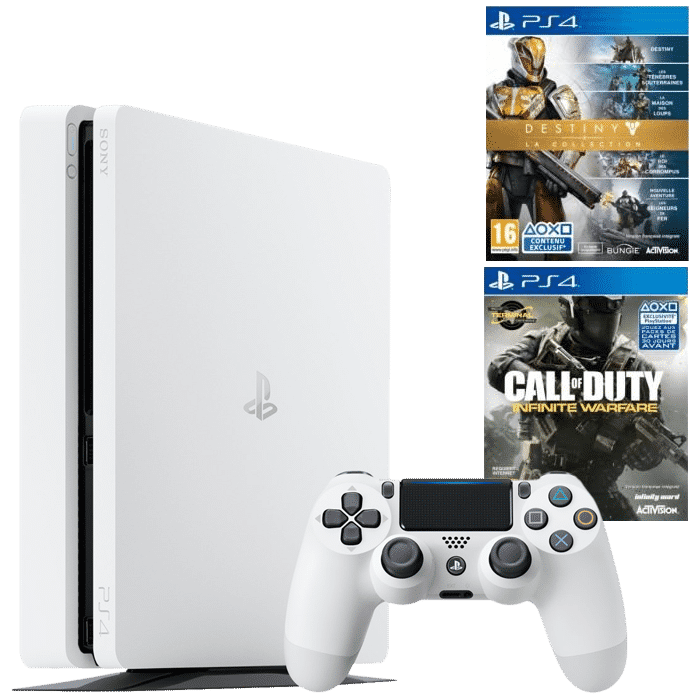 ps4 blanche cod infinite warfare destiny la collection