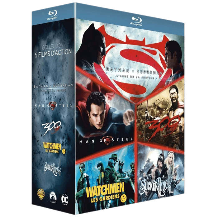 Coffret Blu Ray Zack Snyder - 5 Films en Blu-Ray