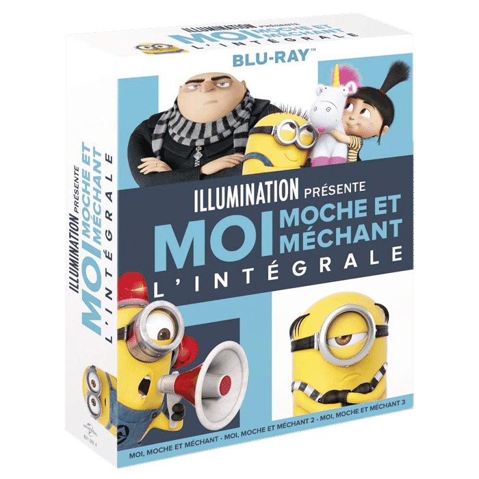 moi moche et méchant l'intégrale blu ray