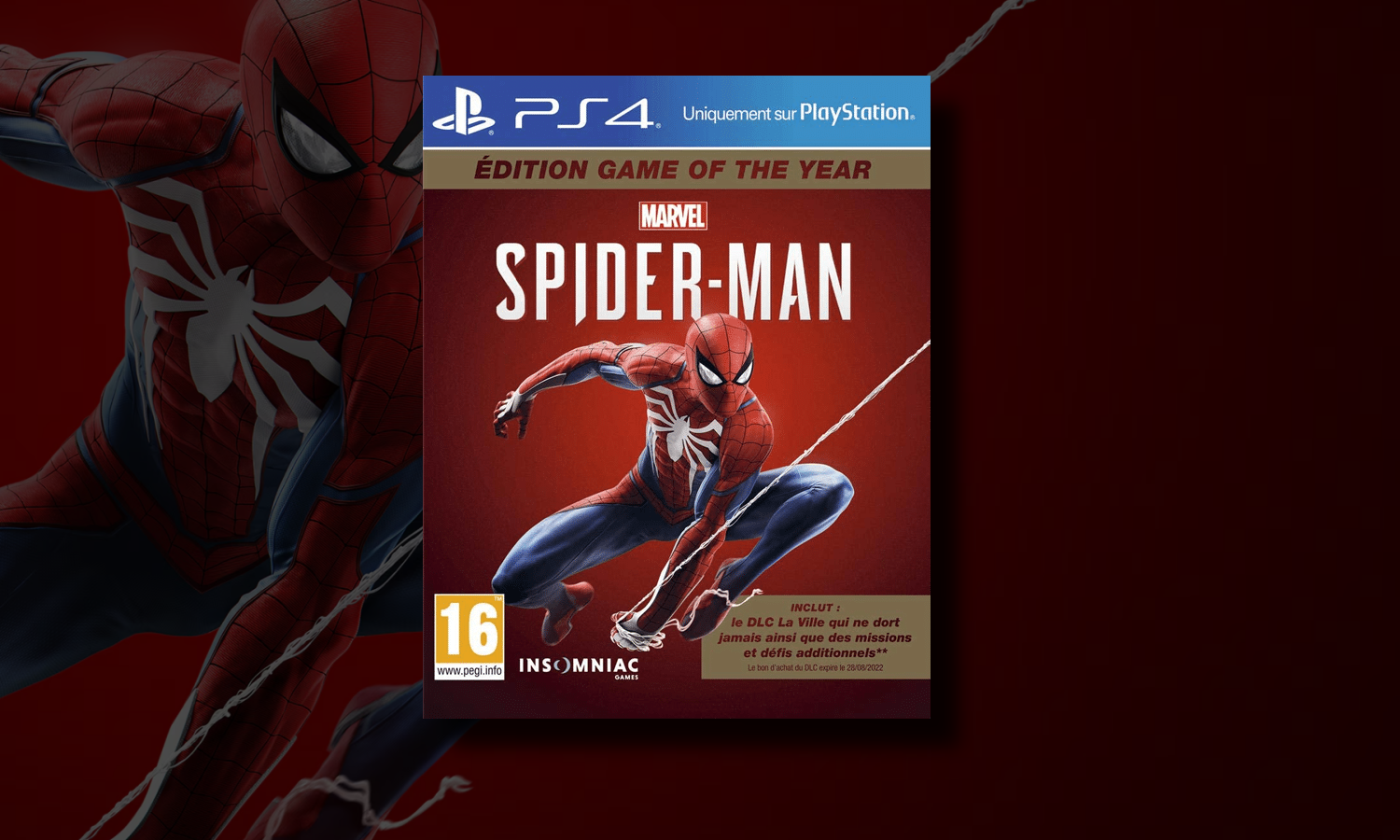Marvel's SpiderMan GOTY sur PS4