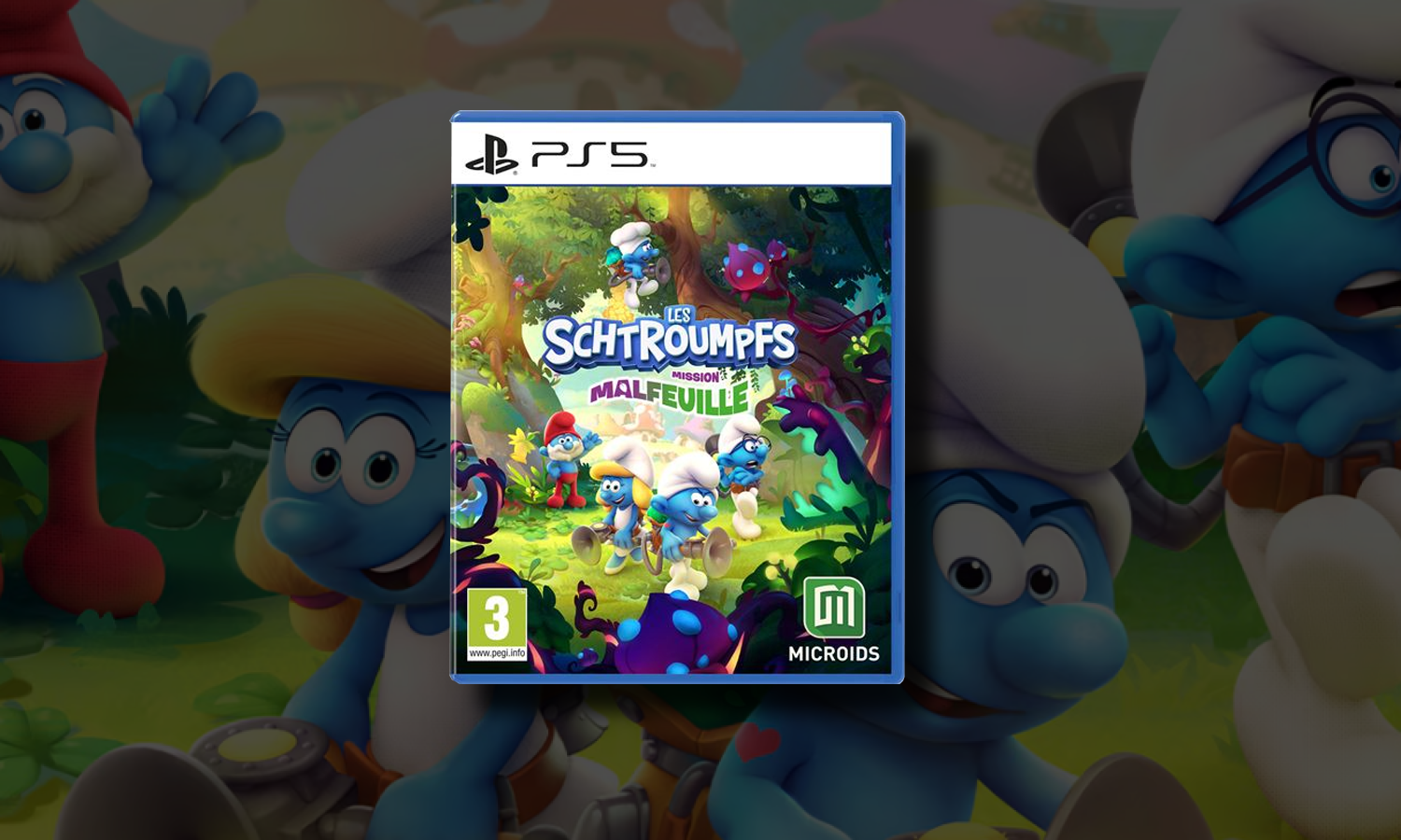 Les Schtroumpfs Mission Malfeuille sur PS5