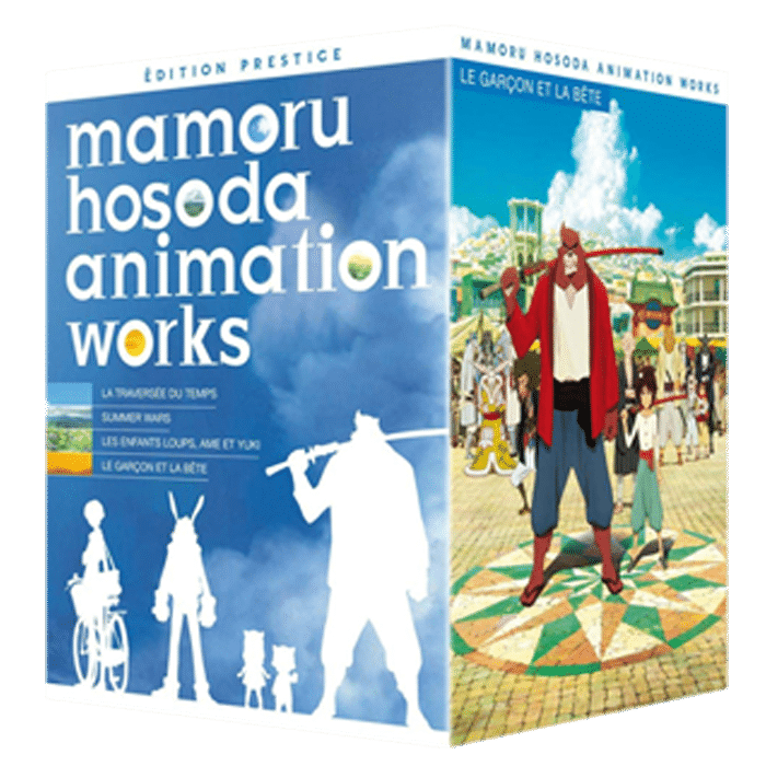 Coffret collector Mamoru Hosoda 4 films en Blu-Ray