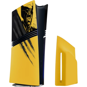 Façade PS5 Pro Wolverine Édition Limitée avec cache
