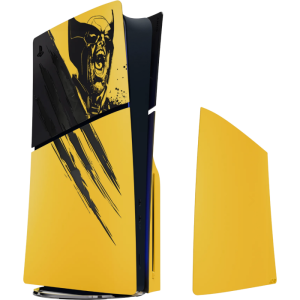 Façade PS5 Slim Standard Wolverine Édition Limitée Jaune