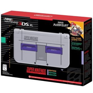 Nintendo New 3DS XL - Super NES Edition + Super Mario Kart for SNES