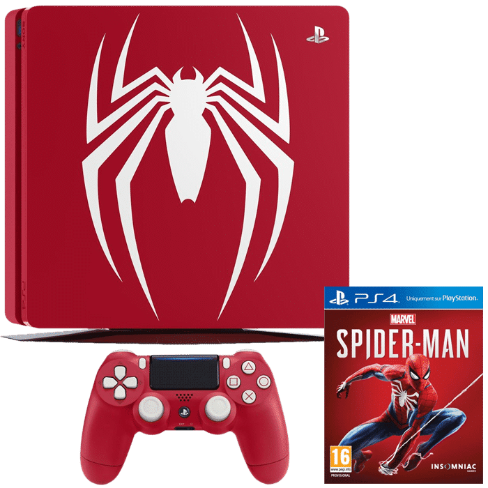 ps4 slim edition limitée spiderman 1