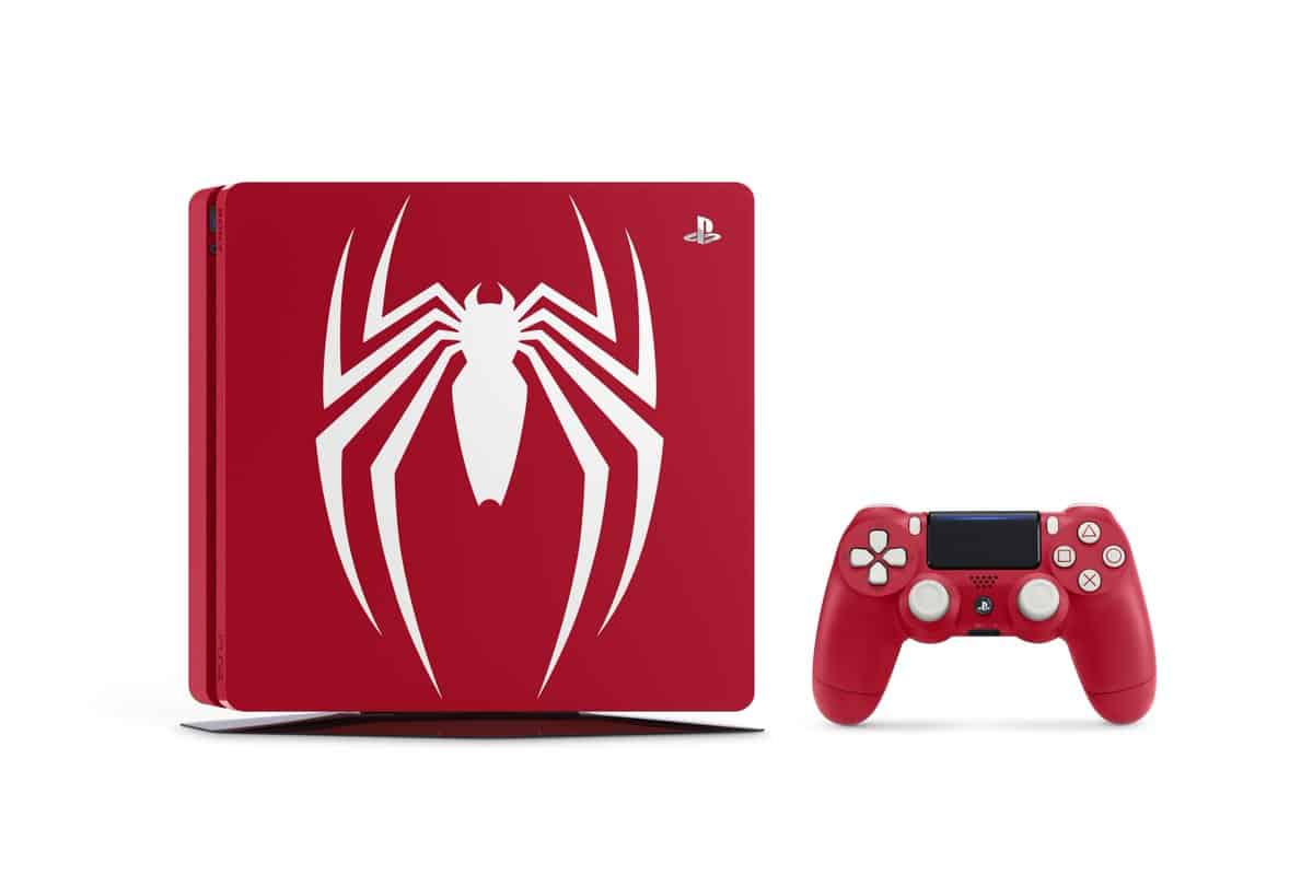 ps4 slim spiderman