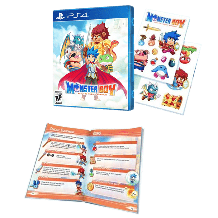 Monster boy and the cursed kingdom ps4