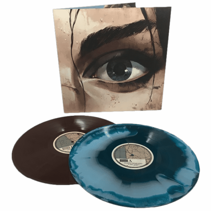 vinyle bleu uncharted lost legacy